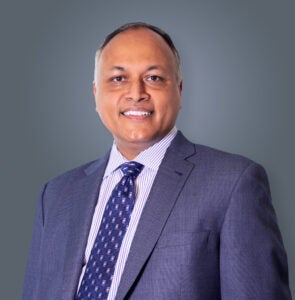 Srini Iyer, senior vice president of ManTech’s new Innovation and Capabilities Office. (Photo: ManTech)