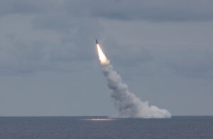 The USS Wyoming (SSBN-742) launches two missile flight tests of unarmed life-extended Trident II D5LE missiles as part of a planned demonstration to evaluate the submarine’s readiness following an overhaul. (Photo: U.S. Navy)