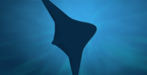 Artist’s concept of a Manta Ray UUV (Image: DARPA).